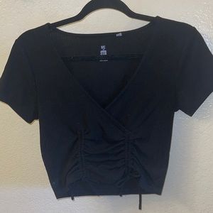 Me to We black crop top